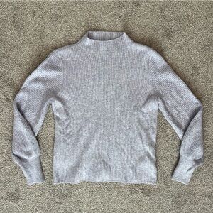 J. Crew Womens Mock Neck Extra Soft Sweater- Light Purple Size Medium